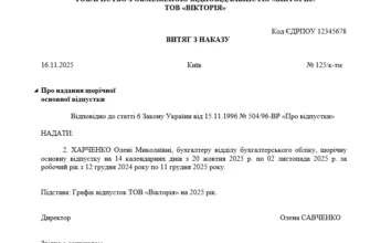 Як правильно скласти витяг з наказу: покроковий зразок та поради