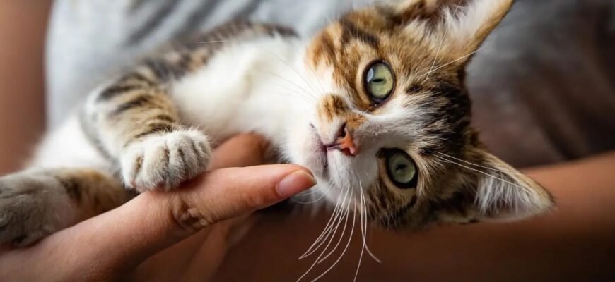 Чому в кота тече слина з рота?