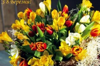 З 8 Березня! Бажаємо неземної любові