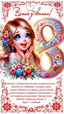 З 8 Березня, жінки, Щиро Вас вітаєм З 8 Березня, жінки, Щиро Вас вітаєм
