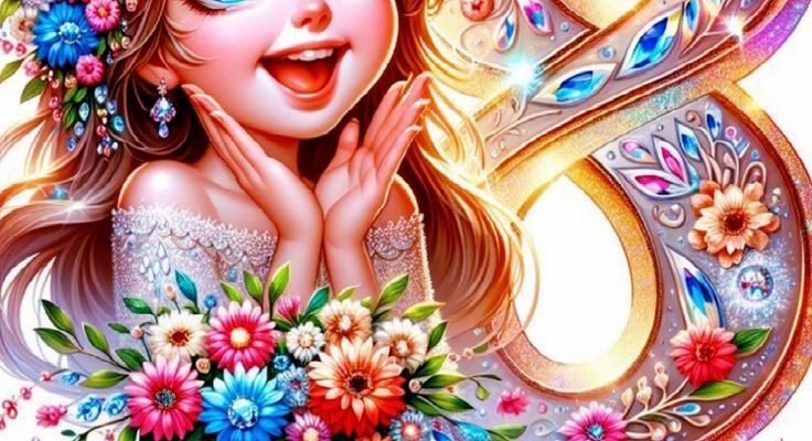 З 8 Березня, жінки, Щиро Вас вітаєм