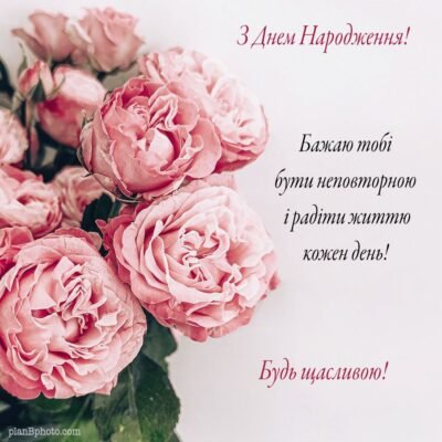 З Днем народження, моя мила племіннице! Нехай твій шлях буде освітлений любов’ю