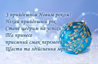 З Новим Роком! Нехай цей рік принесе нам багато щастя