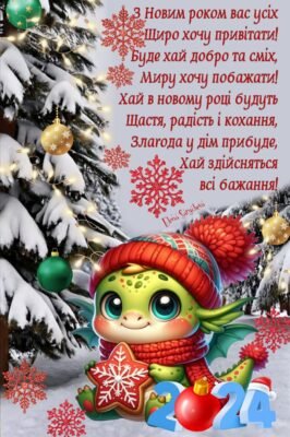 З Новим Роком, щастям новим!