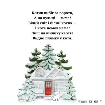 Зима в свої права вступила І місяць цей нову пору відкрив