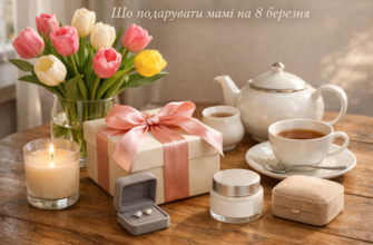 Що подарувати мамі на 8 березня