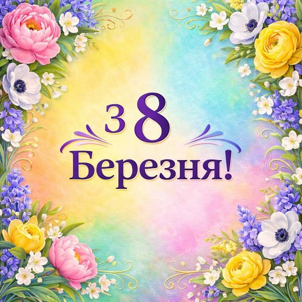 Листівки з 8 Березня – красиві і смішні картинки