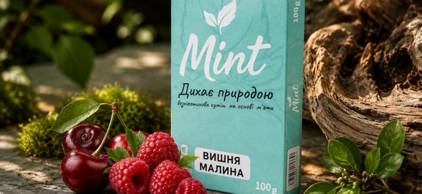 Безнікотинові кальянні суміші Mint: альтернатива тютюну для довгих сесій