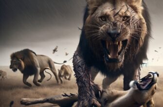 Чому леви такі розлючені: розкриття причин агресії хижаків у дикій природі