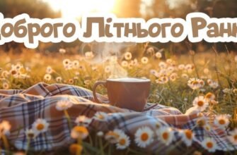 Доброго Літнього Ранку – картинки та привітання для гарного дня літа