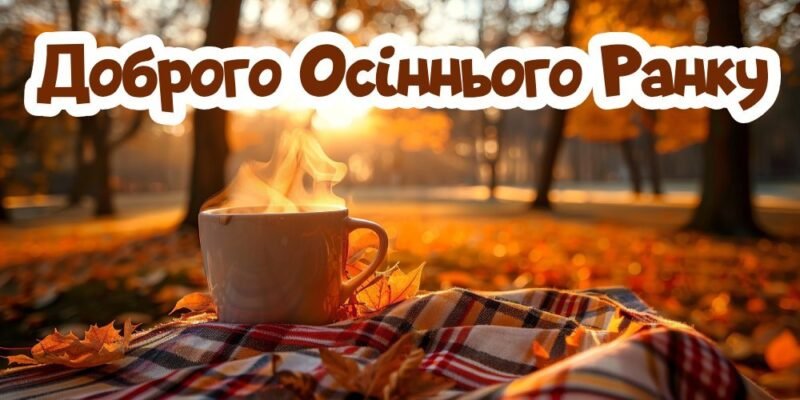 Доброго Осіннього Ранку – картинки та привітання Доброго Осіннього Ранку – картинки та привітання