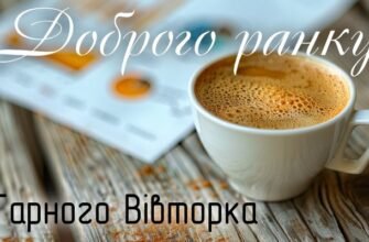 Доброго ранку та гарного вівторка (картинки, проза)