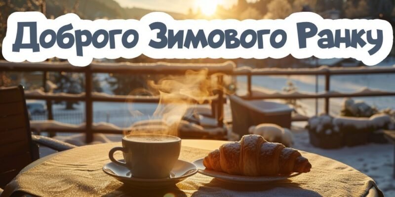Доброго Зимового Ранку – картинки та привітання Доброго Зимового Ранку – картинки та привітання