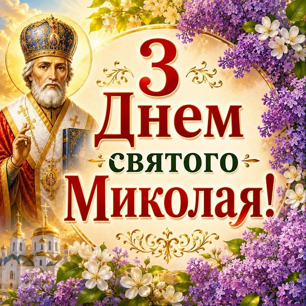 Картинки з Днем святого Миколая (Микола Весняний)