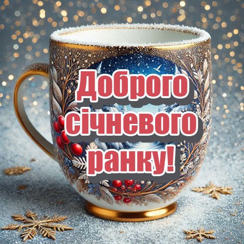 Картинки доброго січневого ранку Картинки доброго січневого ранку