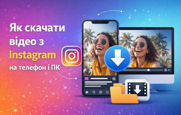 Як скачати відео з Instagram на телефон і ПК