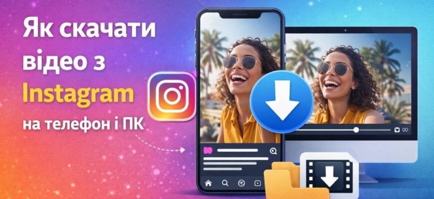 Як скачати відео з Instagram на телефон і ПК