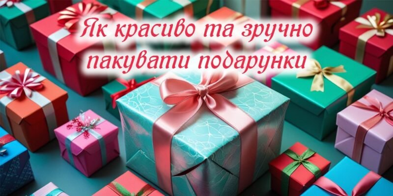 Як красиво та зручно пакувати подарунки: прості рішення для свят від Побажайко