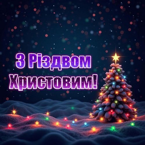 З Різдвом Христовим 2026: красиві картинки З Різдвом Христовим 2026: красиві картинки